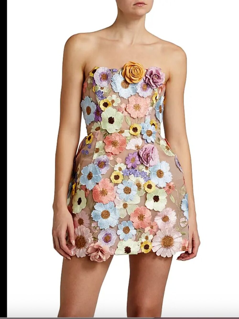 Bronx and Banco Maraya Bouquet Minidress - Picture 3 of 11